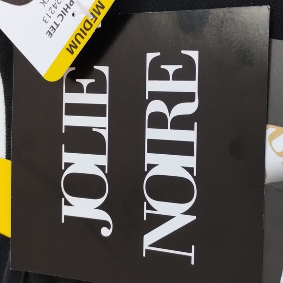 Jolie Noire Large Women's Black Is Beautiful Graphic Print Short Sleeve Tee - Picture 6 of 10